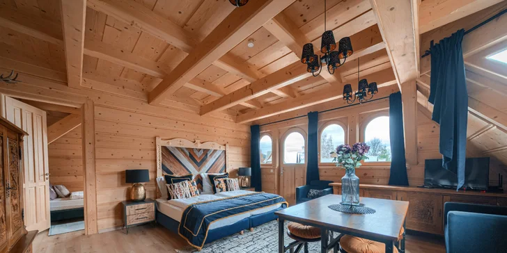 Pohádková vila v klidném prostředí jen 5 km od Zakopaného: unikátní pokoje i soukromý les