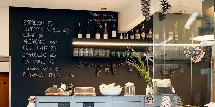 Snídaně pro 1 nebo 2 osoby v kavárně na Vyšehradě: farmářské dobroty, káva v ceně