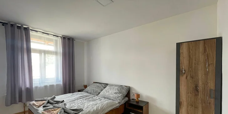 Vybavené apartmány až pro 6 osob v blízkosti NP Šumava i hodina bowlingu