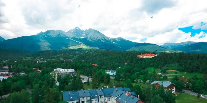 Pobyt v prostorných apartmánech v Tatranské Lomnici i se soukromým wellness