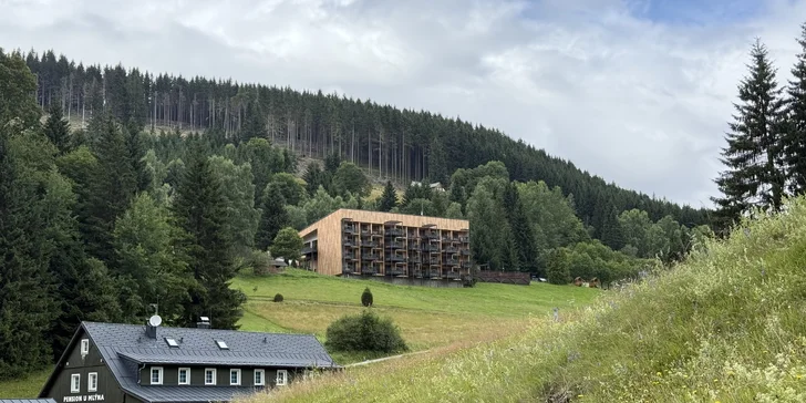 Horský penzion v Malé Úpě, polopenze, slevy na masáž i wellness, v létě bazén