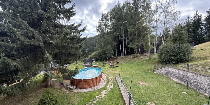 Horský penzion v Malé Úpě, polopenze, slevy na masáž i wellness, v létě bazén