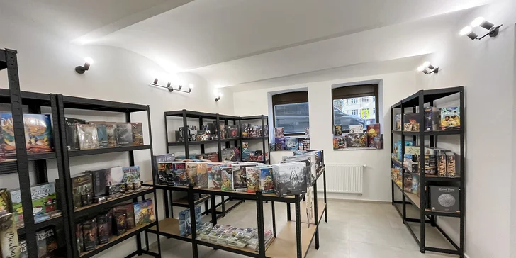 2 hodiny v gaming zóně nebo hraní deskovek v nové herní prodejně Cech hračů