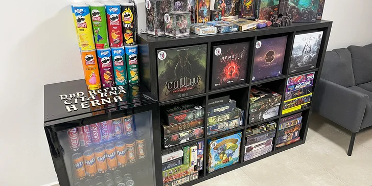 2 hodiny v gaming zóně nebo hraní deskovek v nové herní prodejně Cech hračů