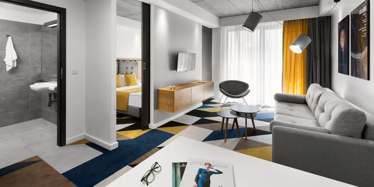 Komfortní apartmány v centru Krakova: pobyt se snídaní nebo polopenzí a vstupem do saunária