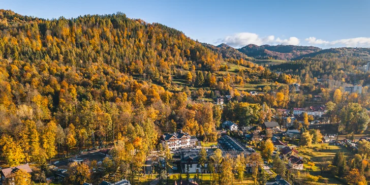 5* hotel v polských Pieninách: wellness a snídaně nebo polopenze