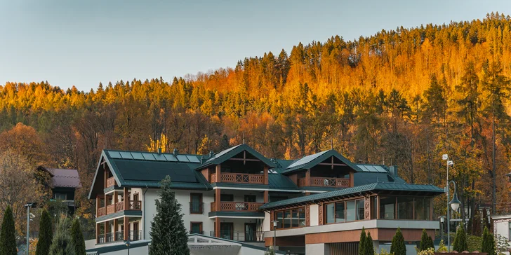 5* hotel v polských Pieninách: wellness a snídaně nebo polopenze