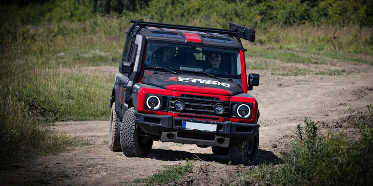 Půl hodiny řízení offroad vozu pro děti: Mercedes G nebo Ineos Grenadier