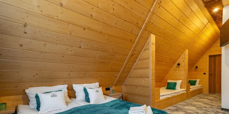 Pobyt v klidné lokalitě Zakopaného: moderní vila s možností snídaně, 5 km od centra