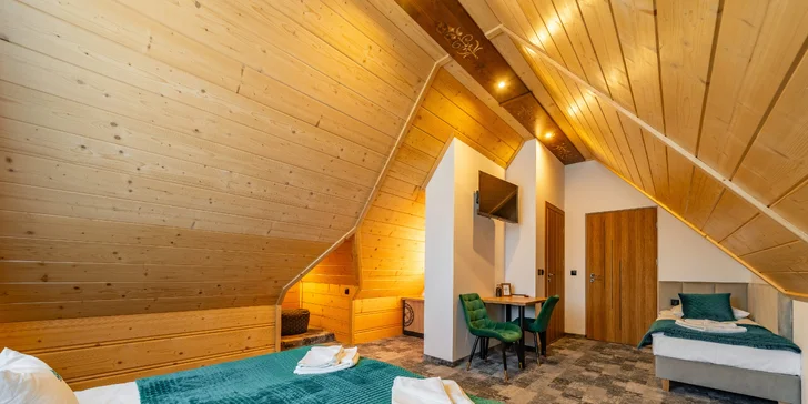 Pobyt v klidné lokalitě Zakopaného: moderní vila s možností snídaně, 5 km od centra