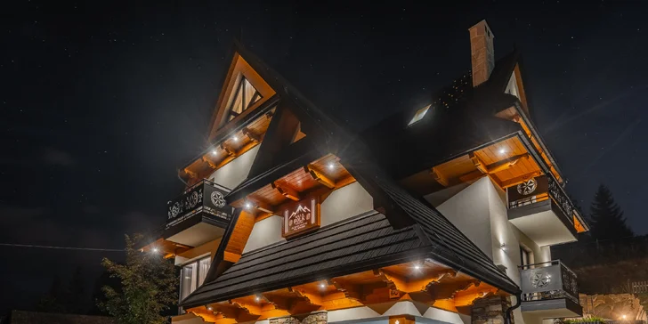 Pobyt v klidné lokalitě Zakopaného: moderní vila s možností snídaně, 5 km od centra