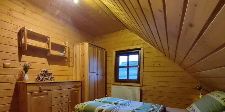 Dovolená v dřevěné roubence v malebné horehronské obci Telgárt až pro 11 osob