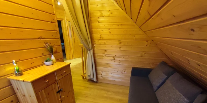 Dovolená v dřevěné roubence v malebné horehronské obci Telgárt až pro 11 osob