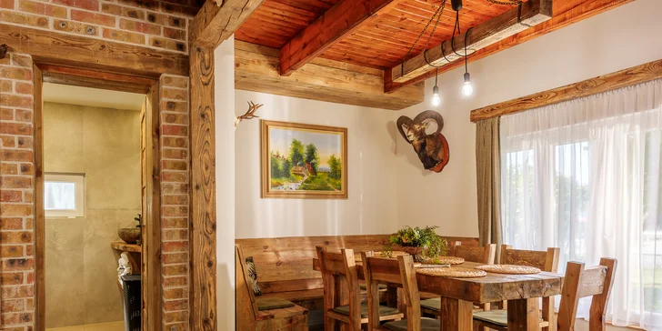 Wellness pobyt v chatě na Tokaji i včetně snídaně či polopenze