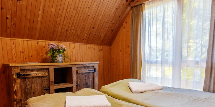 Wellness pobyt v chatě na Tokaji i včetně snídaně či polopenze