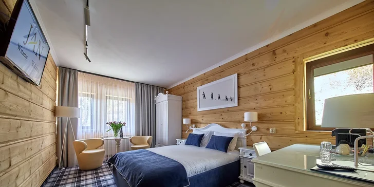 Dovolená v Zakopaném s výhledem na majestátní Tatry: snídaně a wellness