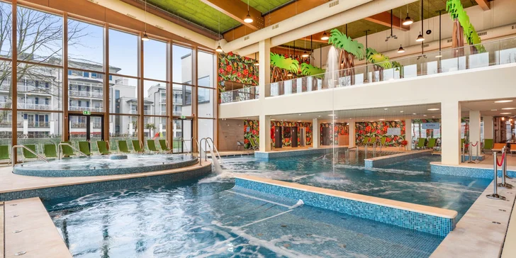 Relax v 5* rezortu u Balatonu: wellness pro dospělé i vlastní Family Park pro děti