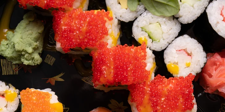 Running sushi: snězte, co stihnete během 90 minut v moderní asijské restauraci