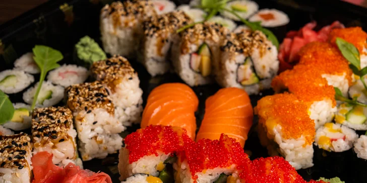 Running sushi: snězte, co stihnete během 90 minut v moderní asijské restauraci
