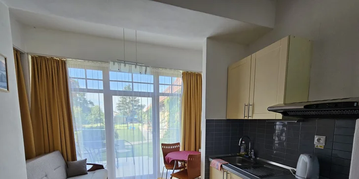 Pobyt v apartmánech na Liptově s výhledem na Kriváň, malým wellness a zahradou