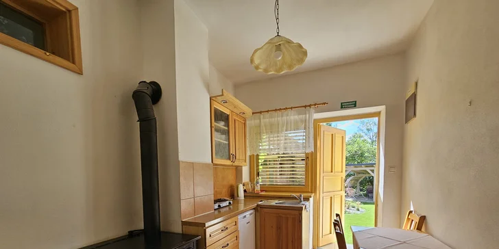 Pobyt v apartmánech na Liptově s výhledem na Kriváň, malým wellness a zahradou