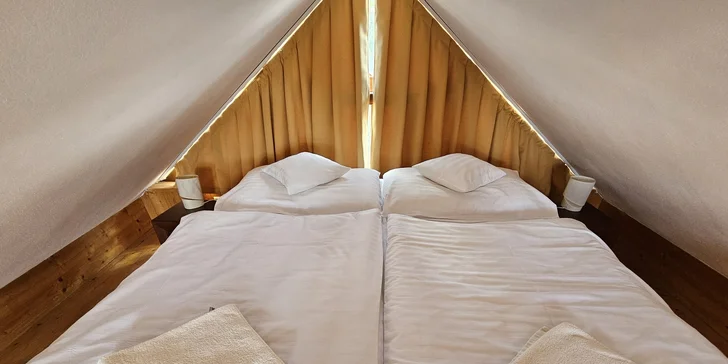 Pobyt v apartmánech na Liptově s výhledem na Kriváň, malým wellness a zahradou