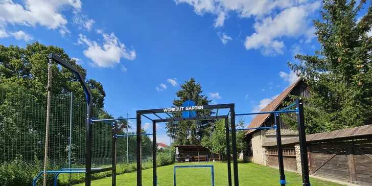 Pobyt v apartmánech na Liptově s výhledem na Kriváň, malým wellness a zahradou