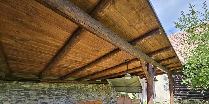 Pobyt v apartmánech na Liptově s výhledem na Kriváň, malým wellness a zahradou