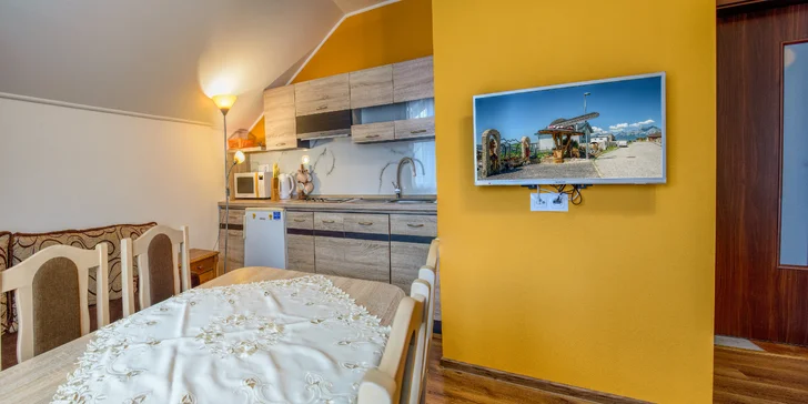 Pobyt v podhůří Tater: polopenze, možnost wellness i all inclusive nápojů