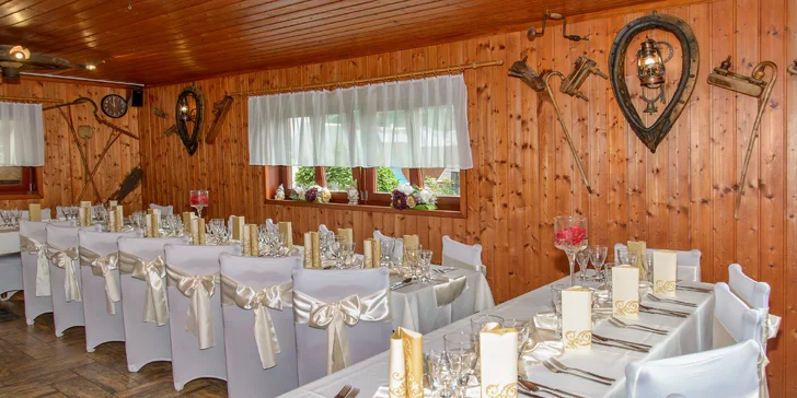 Pobyt v podhůří Tater: polopenze, možnost wellness i all inclusive nápojů