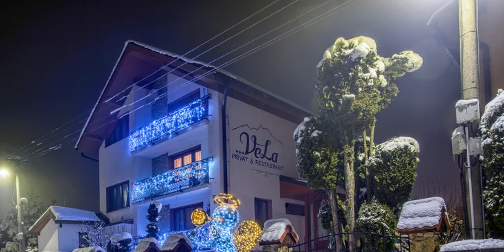 Pobyt v podhůří Tater: polopenze, možnost wellness i all inclusive nápojů