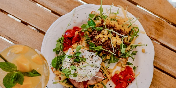 Vafle, kam se podíváš: ochutnávkové menu v Le Waff pro 2 osoby, vč. kávy a nealko Spritzu