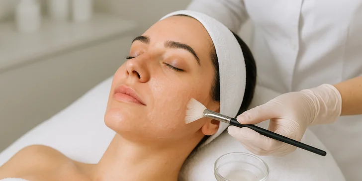 Opečujte svou pleť: chemický peeling s kyselinou hyaluronovou, 30 minut