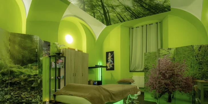 30-90 min. blaženého relaxu: masáž hlavy, obličeje či celého těla i lymfatická