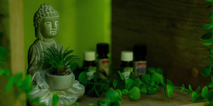 30-90 min. blaženého relaxu: masáž hlavy, obličeje či celého těla i lymfatická