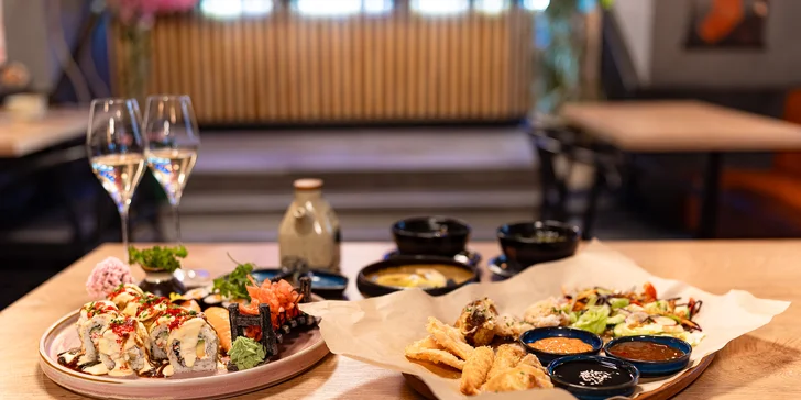 Je čas na sushi: degustační menu pro 2 osoby v restauraci Nemi