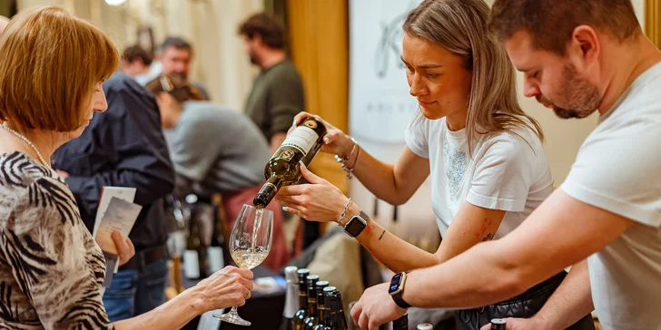 Vstupenka na Moravský vinařský podzim 2025: prestižní degustace vín, jedinečné delikatesy i cimbálová muzika