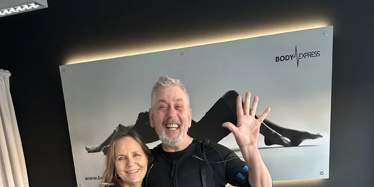 Úvodní EMS trénink pro 1 nebo 2 osoby: pobočky Karlín nebo Pankrác