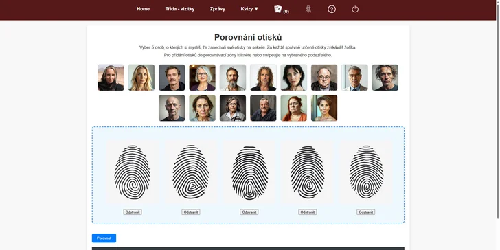 Online detektivní hra Vražda na třídním srazu: neomezený čas a počet hráčů