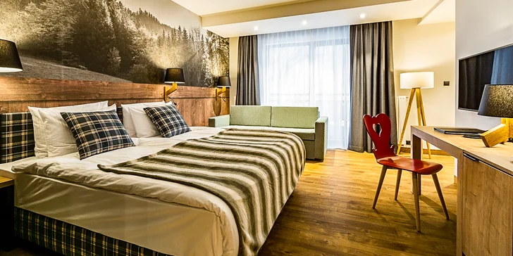 5* hotel v polských Pieninách: wellness a snídaně nebo polopenze