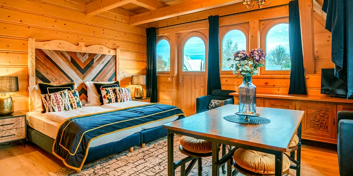 Pohádková vila v klidném prostředí jen 5 km od Zakopaného: unikátní pokoje i soukromý les