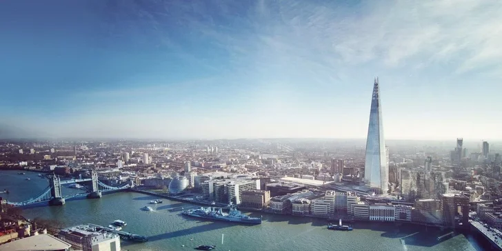 Valentýn v Londýně: letecky na 3 noci se snídaní, průvodce po celou dobu