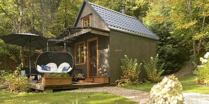 Odpočinek v podkrkonoší: útulný Tiny House pro 2 osoby
