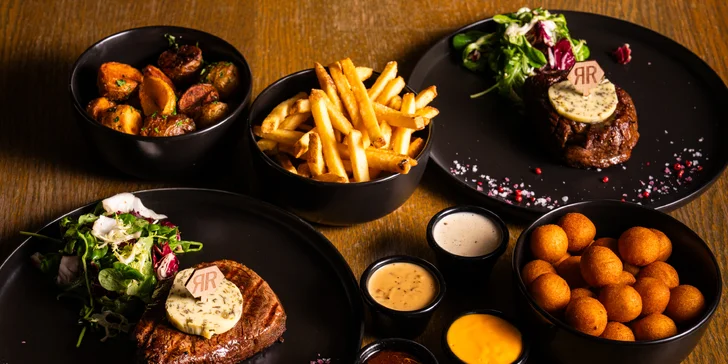 Live flambování pro 2 osoby: pravá hovězí svíčková na rumu Abuelo 12 yo