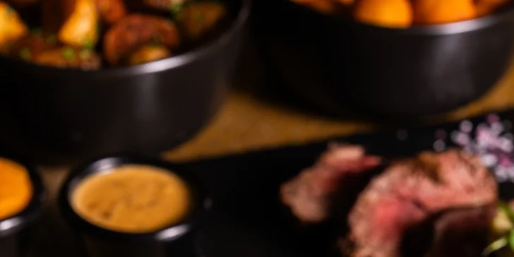 Live flambování pro 2 osoby: pravá hovězí svíčková na rumu Abuelo 12 yo