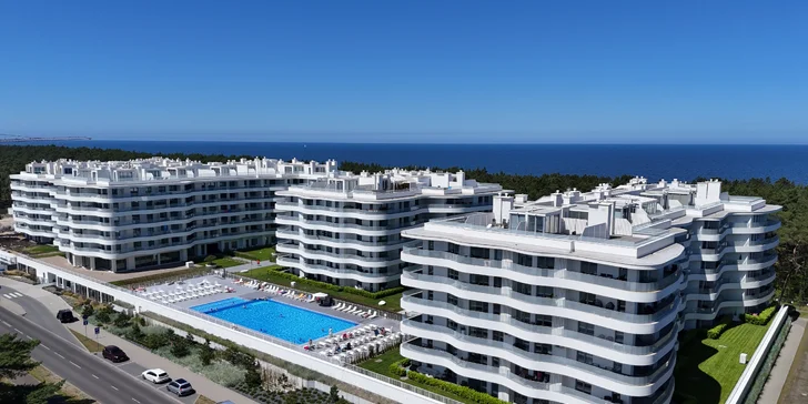 Nové krásné apartmány u Baltského moře až pro 4 osoby: mezi mořem a jezerem, v létě bazén