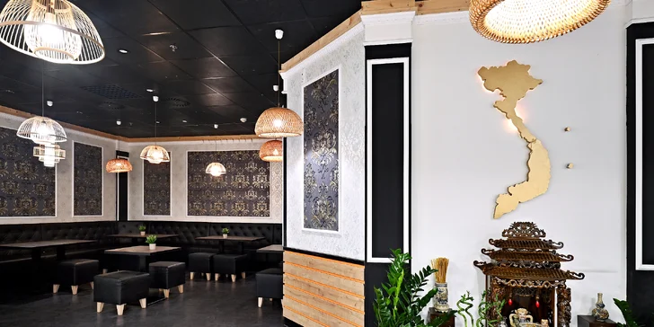 Asijské speciality: tradiční Bún bò Nam Bô, Pad Thai nebo Bun Cha pro 1 i 2 osoby