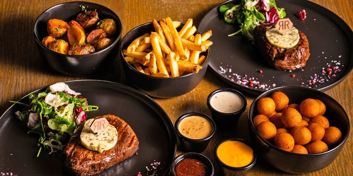 Live flambování pro 2 osoby: pravá hovězí svíčková na rumu Abuelo 12 yo