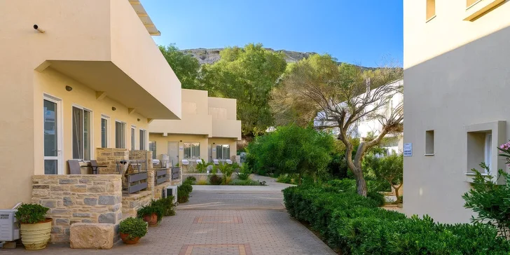 Kréta letecky: hotel Fragiskos Beach*** přímo u pláže s Modrou vlajkou, all inclusive a dva bazény