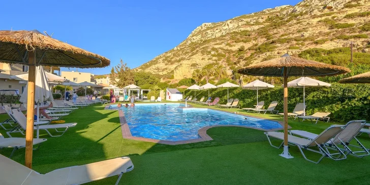 Kréta letecky: hotel Fragiskos Beach*** přímo u pláže s Modrou vlajkou, all inclusive a dva bazény
